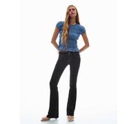 Bershka - Jeans bootcut neri-Nero 42