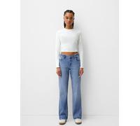 Bershka - Jeans dritti blu medio 46