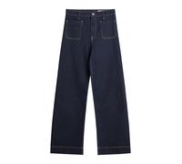 Bershka Jeans navy Donna - Abbigliamento - Jeans - Wide leg Bershka 34