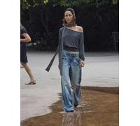 Bershka - Jeans stile boyfriend blu 36
