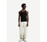 Bershka - Jeans super larghi color grigio chiaro 46
