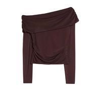 Bershka Maglietta cioccolato Donna Bershka M