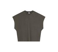 Bershka Maglietta color fango / nero Uomo Bershka L