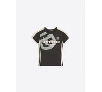 Bershka Maglietta grigio / antracite / bianco Donna Bershka L