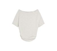 Bershka Maglietta grigio chiaro / offwhite Donna Bershka L