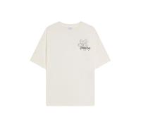 Bershka Maglietta nero / bianco Uomo Bershka M