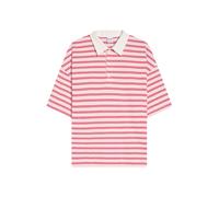 Bershka Maglietta rosa / rosso / bianco Donna Bershka M