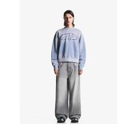 Bershka - Mega - Jeans larghi grigi-Grigio 46