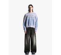 Bershka - Mega - Jeans larghi neri-Nero 38