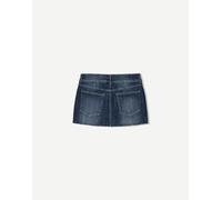 Bershka - Minigonna pantalone in denim blu 40