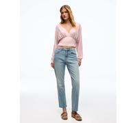 Bershka - Mom jeans blu medio 44