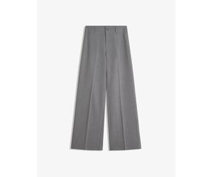 Bershka - Pantaloni a fondo ampio grigio chiaro 48
