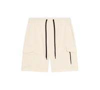 Bershka - Pantaloncini bermuda cargo regular bianchi-Bianco S