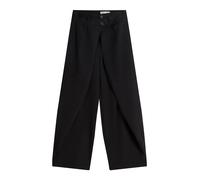 Bershka Pantaloni con pieghe nero Donna - Abbigliamento - Taglie comode - Pantaloni Bershka 42