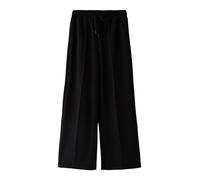 Bershka Pantaloni nero Donna Bershka 42