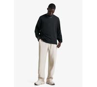 Bershka - Pantaloni sartoriali stile joggers dritti bianchi-Bianco S
