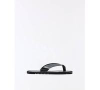Bershka - Sandali bassi infradito neri-Nero 44