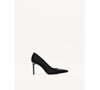 Bershka - Scarpe con tacco alto nere-Nero 38