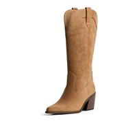 Bershka Stivale da cowboy sabbia Donna Bershka 41