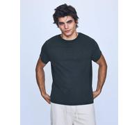 Bershka - T-shirt a maniche corte blu scuro M