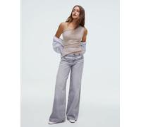 Bershka - Top asimmetrico rosa L