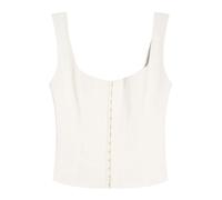 Bershka Top bianco Donna - Abbigliamento - Maglie e top - Top - Maglie senza maniche Bershka M