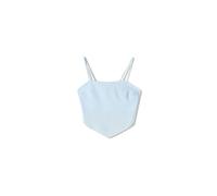 Bershka Top blu pastello Donna Bershka XS