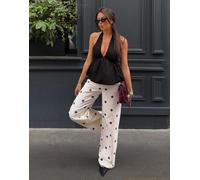 Bershka - Top nero effetto palloncino S