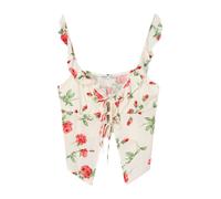 Bershka Top verde / rosa / rosso / bianco Donna Bershka L