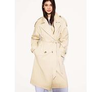 Bershka - Trench cammello-Neutro S