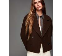 Bershka - Trench marrone morbido S