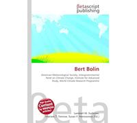 Bert Bolin: American Meteorological Society, Intergovernmental Panel on Climate Change, Institute for Advanced Study, World Climate Research Programme