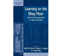 Bert De Munck Learning on the Shop Floor (Copertina rigida)