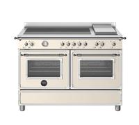 Bertazzoni her125i2eavt cucina induzione da appoggio 120 cm avorio