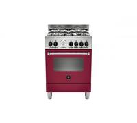 Bertazzoni La Germania Americana AMN664EVIT cucina Elettrico Gas Rosso