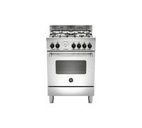 Bertazzoni La Germania Americana AMN664EXT cucina Piano cottura Acciaio inossidabile Gas A