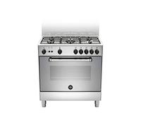 LA GERMANIA AMN855GXV/24 CUCINA 80x50 CM 5 FUOCHI A GAS FORNO A GAS - INOX