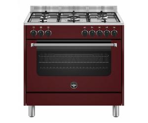 Bertazzoni La Germania Americana AMN965EVIV24 cucina Elettrico Gas Rosso
