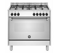 LA GERMANIA AMN965EXV24 CUCINA 90X60 CM 5 FUOCHI FORNO ELETTRICO MULTI11 INOX [EEK: A]