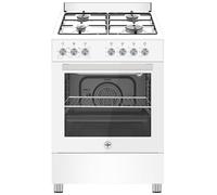 La Germania Cucina SE664EB/24 4 fuochi a gas, forno elettrico ventilato Bianco A