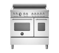 Bertazzoni mas95i2ext cucina induzione da appoggio 90 cm inox