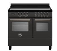 Bertazzoni pro105i2ecat cucina induzione da appoggio 100 cm carbonio