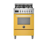 Bertazzoni pro64l1egit cucina da appoggio a gas 60 cm giallo
