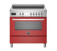 Bertazzoni pro95i1erot cucina induzione da appoggio 90 cm rosso