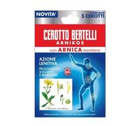 Bertelli cerotto arnikos con arnica montana 5 pezzi