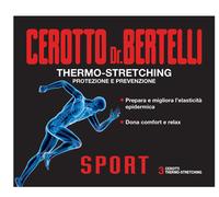 Bertelli Cerotto Sport Protezione E Prevenzione Thermo-Stretching, 3 Pezzi