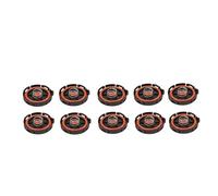 BERTGDA 1/5/10 pezzi Coperchio valvola PCV, adatto for E60, E81 E82 E83 E84 E85 E87 E88 E90 E91 E92 E93 X3 X6 Z4 11128645888 11127553171 11127555212 coperchio valvola motore PCV auto(10 PCS)