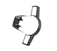 BERTGDA 1 set decorazione pannello volante, adatto for Nissan, X-Trail XTrail T33 Qashqai J12 2021 2022 Adesivi per la protezione del volante(Carbon Fiber)