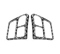 BERTGDA 2 pezzi di rivestimento for pulsanti del volante dell'auto, adatto for la copertura della serie 3 E90 2005-2012 Adesivi per la protezione del volante