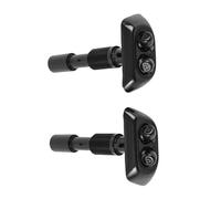 BERTGDA 2 pezzi Ugello lavafari, adatto for E38 Serie 7 725 728 730 735 740 750 1994-2001 61678370559 61678370560 Jet Getto spray per la pulizia dei fari(Black)
